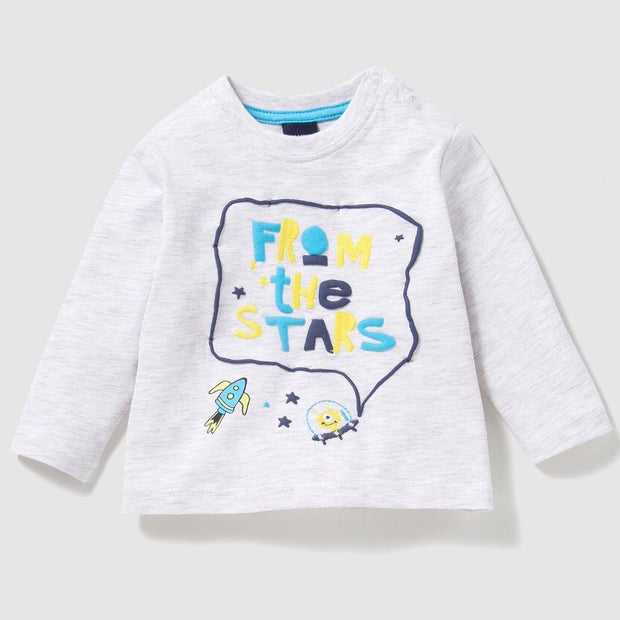 Baby Boy's -From the Stars- long sleeve shirt