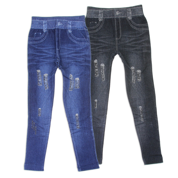 Girls Rip Jean Legging