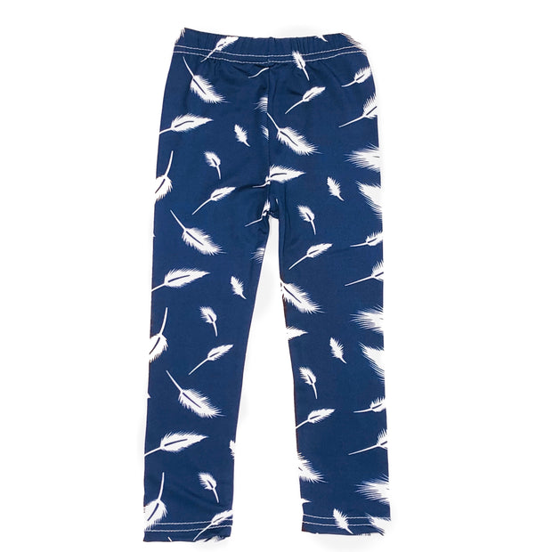 Girl Feather Print super soft Summer Leggings