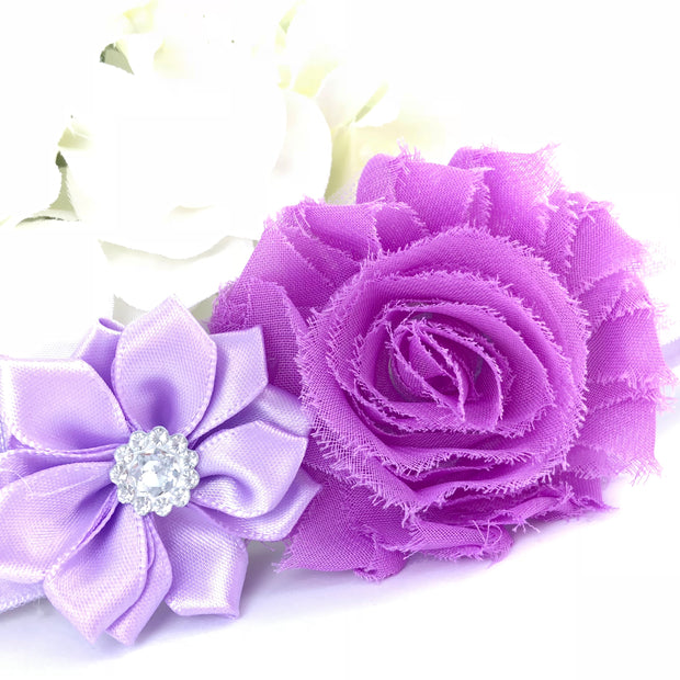 Double Flower hairband / More colors available