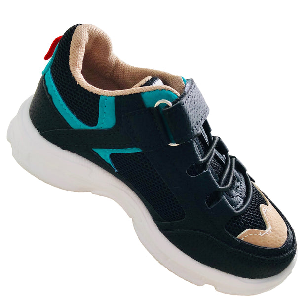 Boy Mesh-Suede Sneakers
