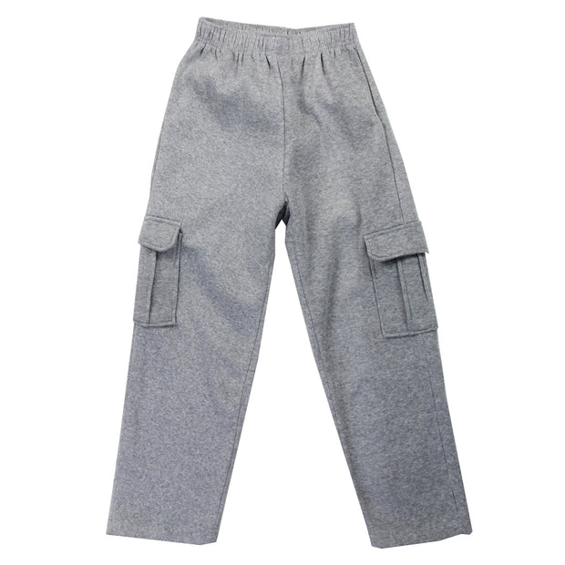Boys Fleece Cargo Pants