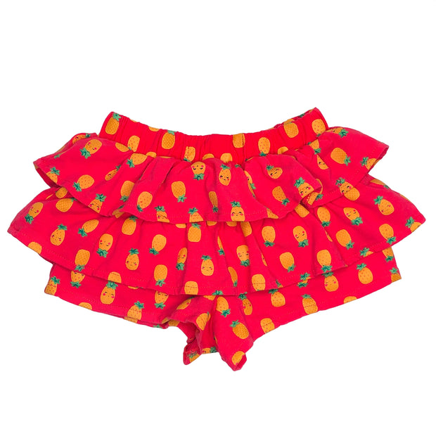 Baby Girl Summer Pineapple Shorts