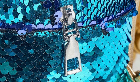 Owl Flip Sequin Smaller School Backpack