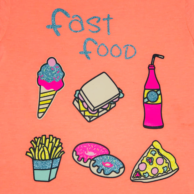 Girl's Graphic Tee for Foodies