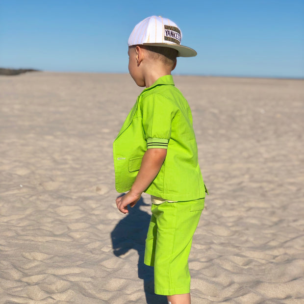 Boy's 2PCS Travel & Play Summer Suit