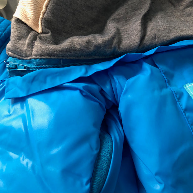 Soft warm winter down Jacket for Boys. Blue.