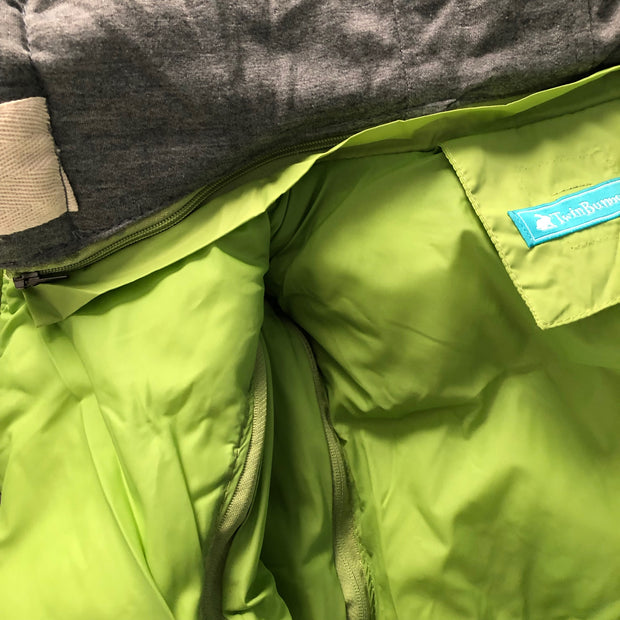 Soft warm winter down Jacket for Boys. Green.