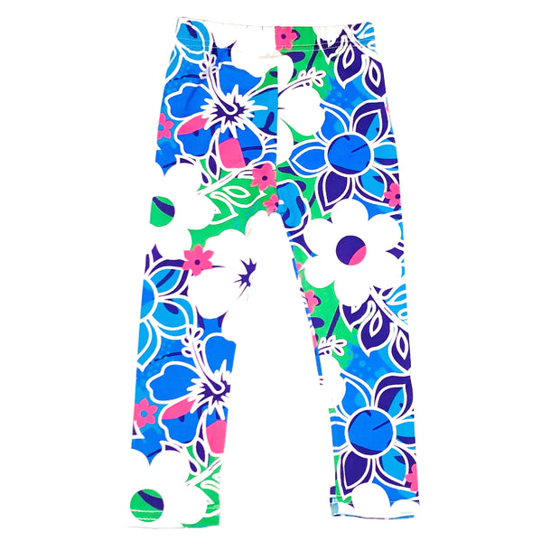 Girl Flower Print super soft Summer Leggings