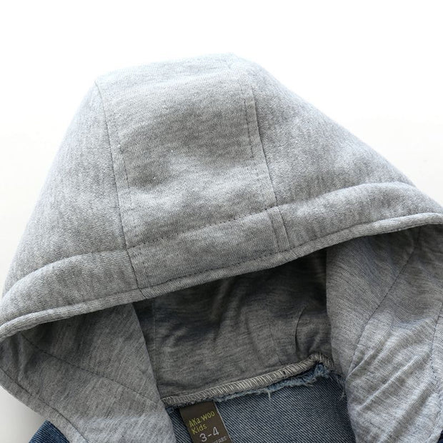 Boy's Zip up Denim Jacket