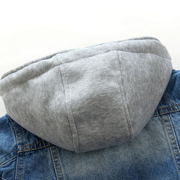 Boy's Zip up Denim Jacket