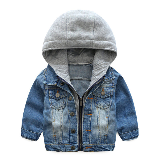 Boy's Zip up Denim Jacket