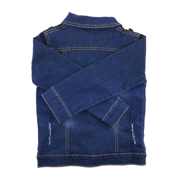 Girls  Distressed Denim 2 pcs set. Jacket and pants.
