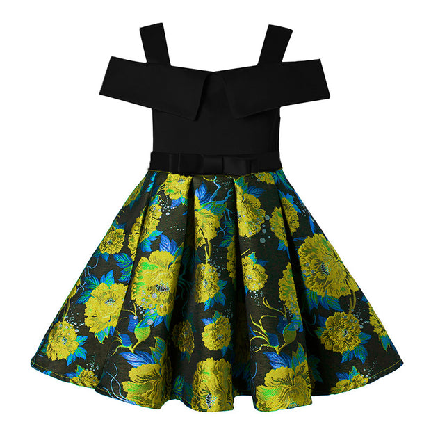 Girl's Flower bottom Dress