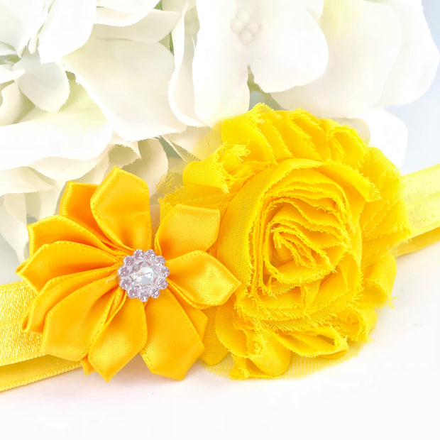 Double Flower hairband / More colors available