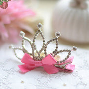 "True Princess" - #1 Girl's Crown Rhinstone Hair Clip/ More colors available