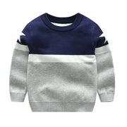 Boys Star Stripe - Crew Neck knitted sweater