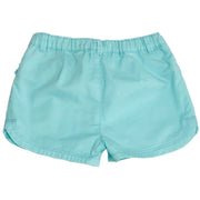 Super Soft Baby Girl's combed twill shorts. Mint.
