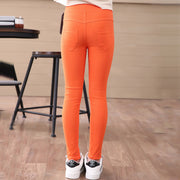 Girls Candy ColorPop pants. Orange
