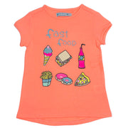Girl's Graphic Tee for Foodies