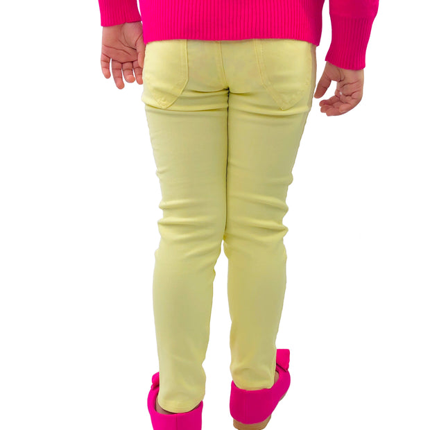 Girls Candy ColorPop pants. Yellow