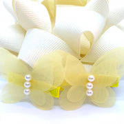 "The Butterfly Beauty" - Girl's Chiffon Hair Clip/ More colors available