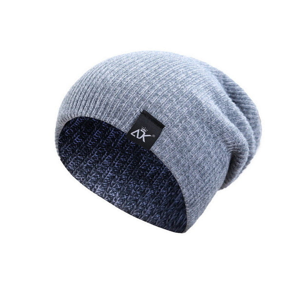 Wool Knitted Baggy Winter Beanie. Unisex. More colors available.