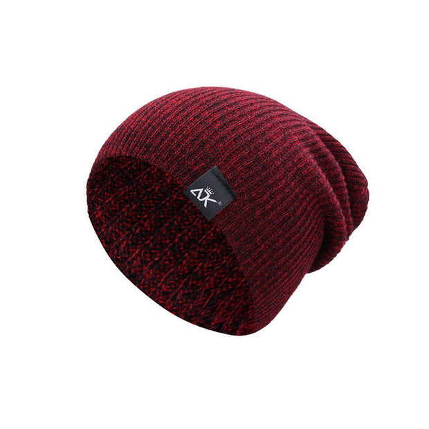 Wool Knitted Baggy Winter Beanie. Unisex. More colors available.